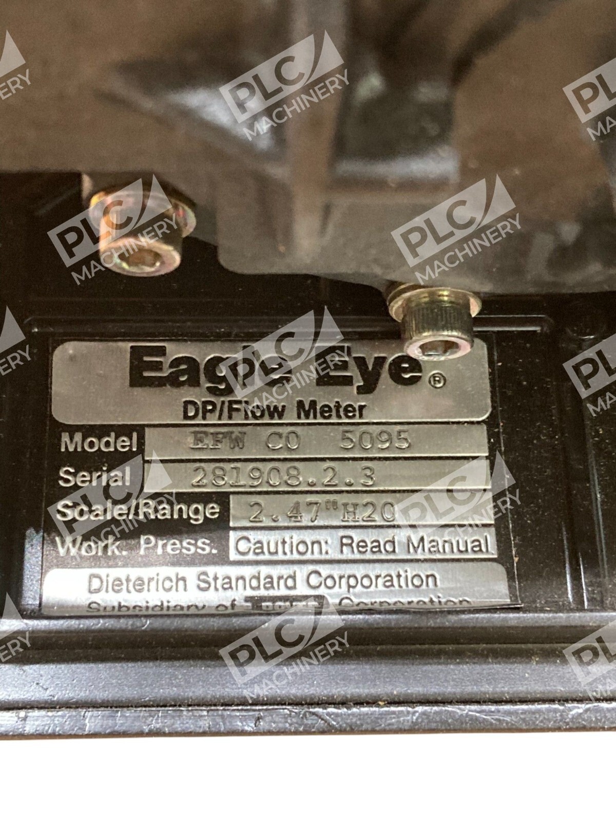 Eagle Eye 2.47"H2O 0-50S.C.F.H.x1000 DP/Flow Meter EFW-C0-5095 - Image 9