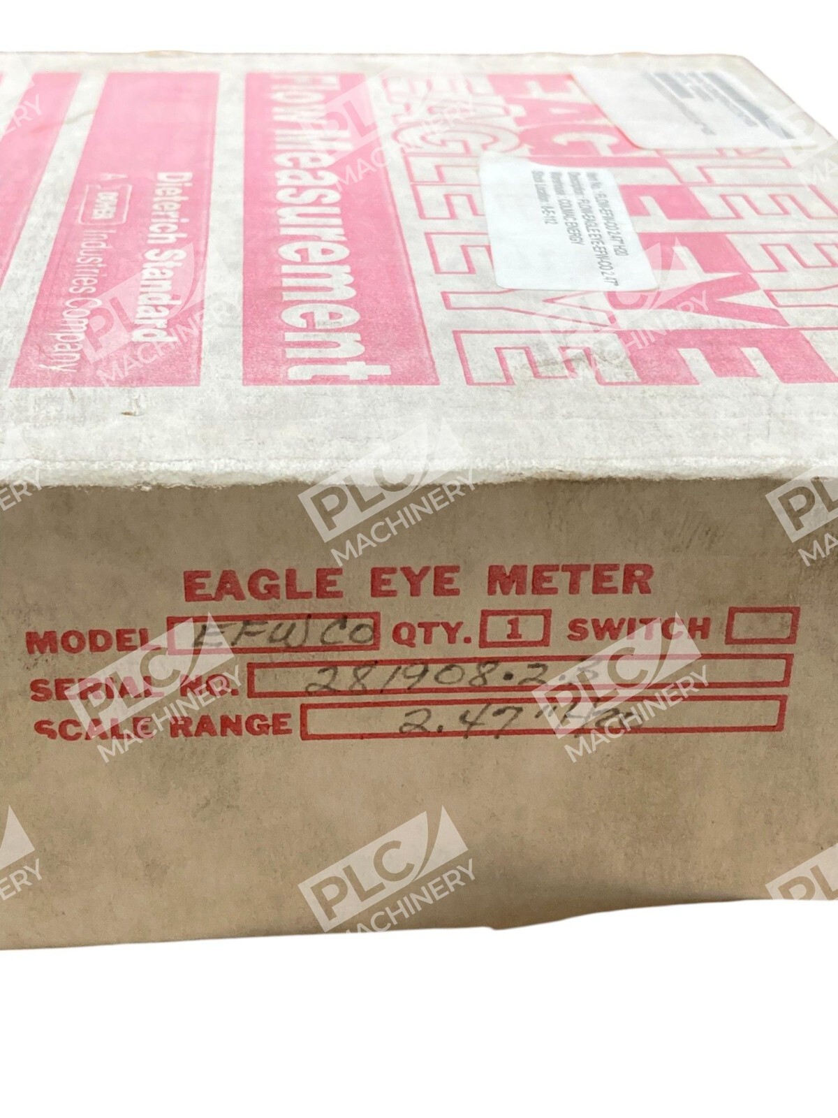 Eagle Eye 2.47"H2O 0-50S.C.F.H.x1000 DP/Flow Meter EFW-C0-5095 - Image 3