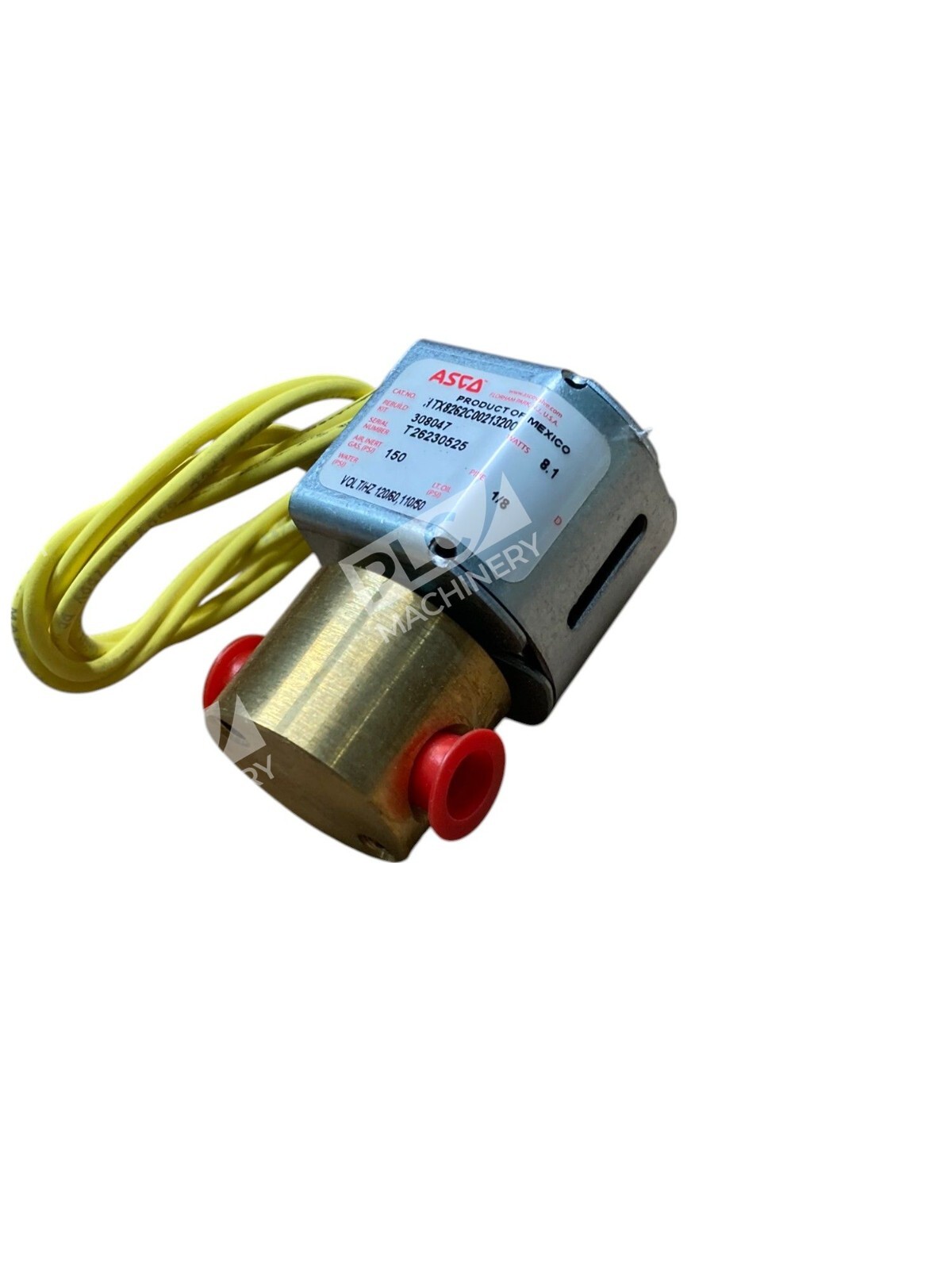 ASCO 120/60 110/50 T26230525 1/8" 150PSI 8.1W Solenoid Valve HTX8262C00213200 - Image 7