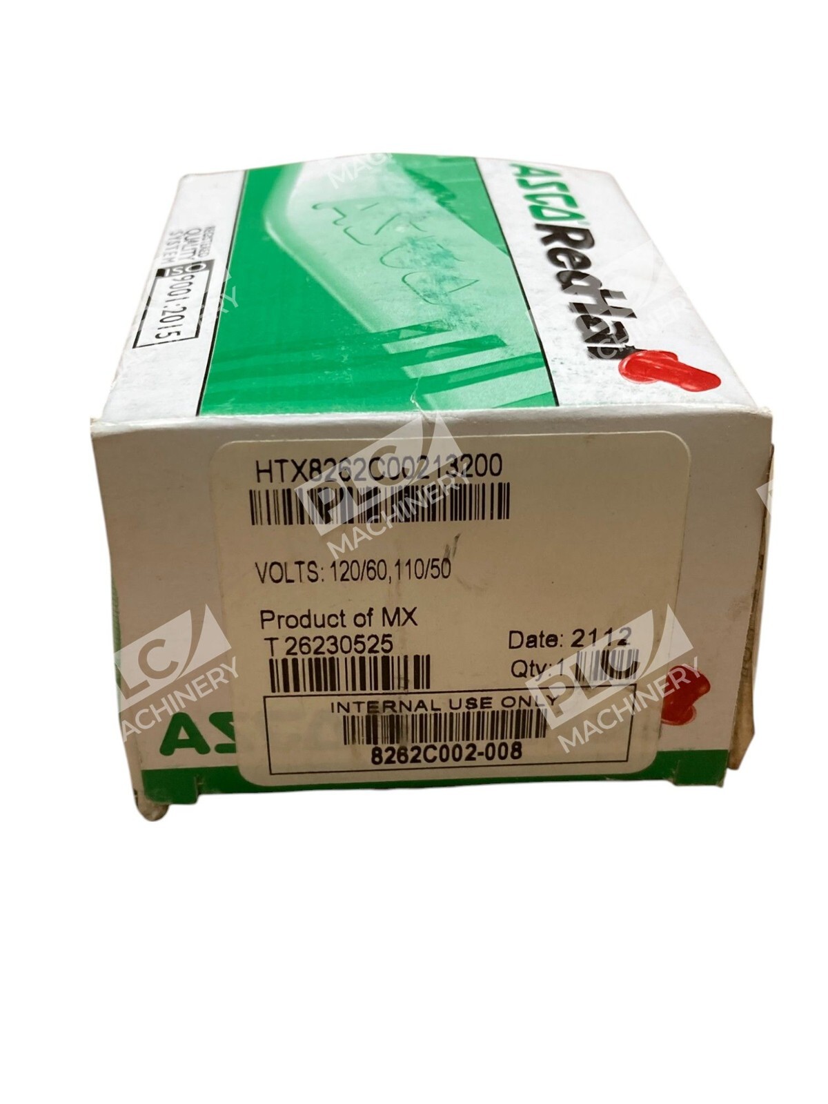 ASCO 120/60 110/50 T26230525 1/8" 150PSI 8.1W Solenoid Valve HTX8262C00213200 - Image 3