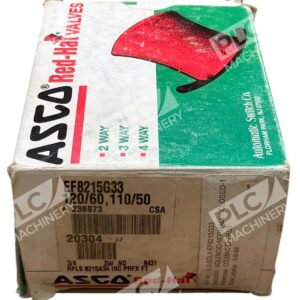 ASCO EF8215G33 - ASCO 120/60 110/50 3/4 2W Red Hat Valves EF8215G33