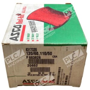 ASCO 8317G35 - ASCO 120/60 110/50 F683826 1/4 3W Red Hat Valves 8317G35