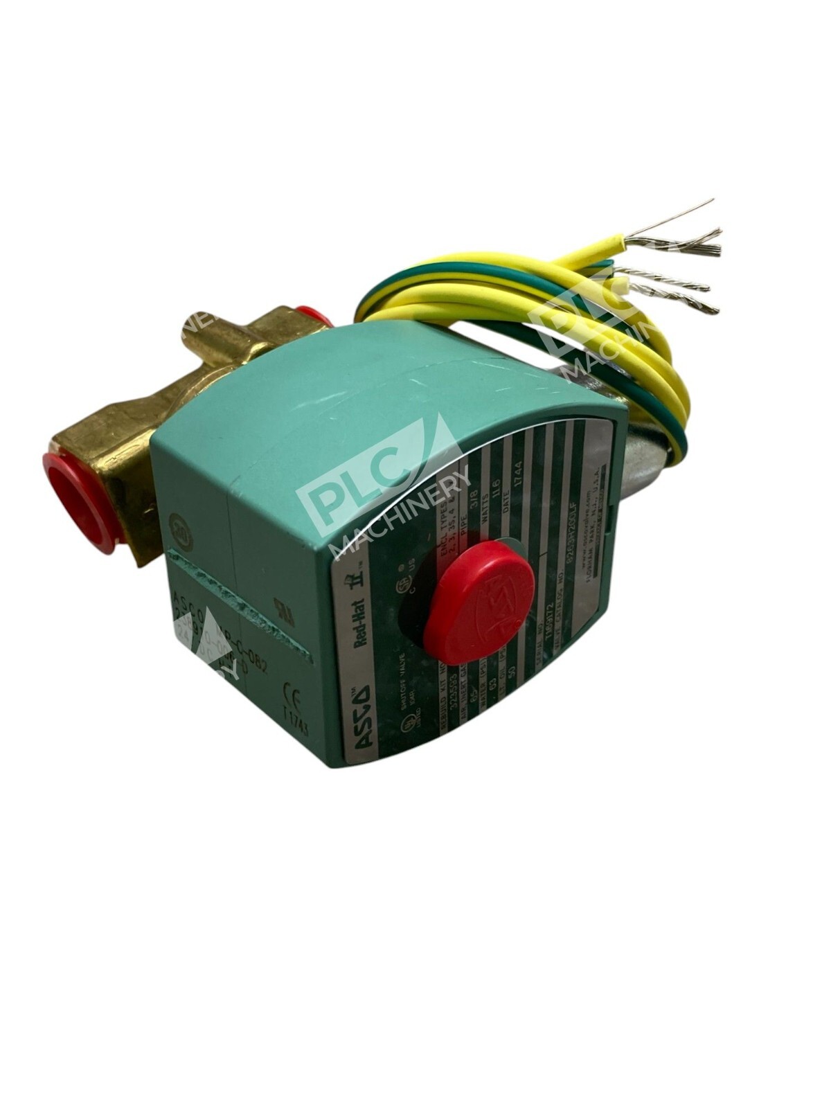 ASCO Red Hat 24/DC T169172 3/8 2W Solenoid Valve 8263H200LF - Image 7