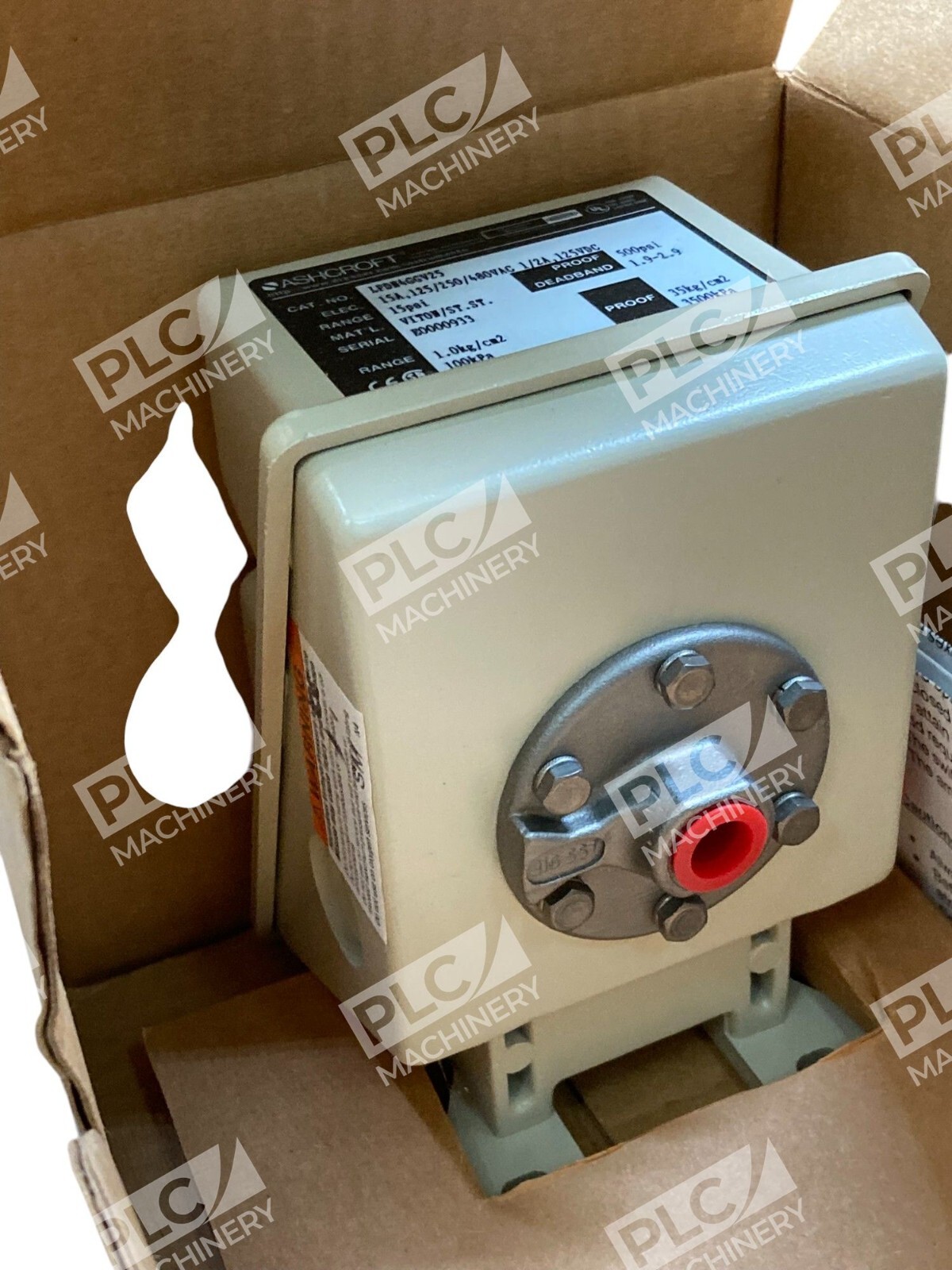 Ashcroft Dresser Viton 15A 0.5A 15PSI 500PSI Pressure Switch LPDN4GGV25 - Image 5