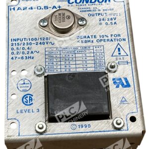 Condor HA24-0.5-A+ - Condor 24/28V At 0.5A DC Power Supply HA24-0.5-A+