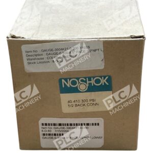 Noshok 3904K21 - Noshok 40.410.300 PSI 1/2"NPT 4.5"Face 0-300PSI Pressure Gau