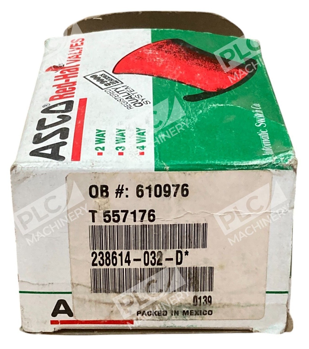 ASCO 238614-032-D* - ASCO 610976 T 557176 MP-C-089 238614-032D Solenoid Valve 238