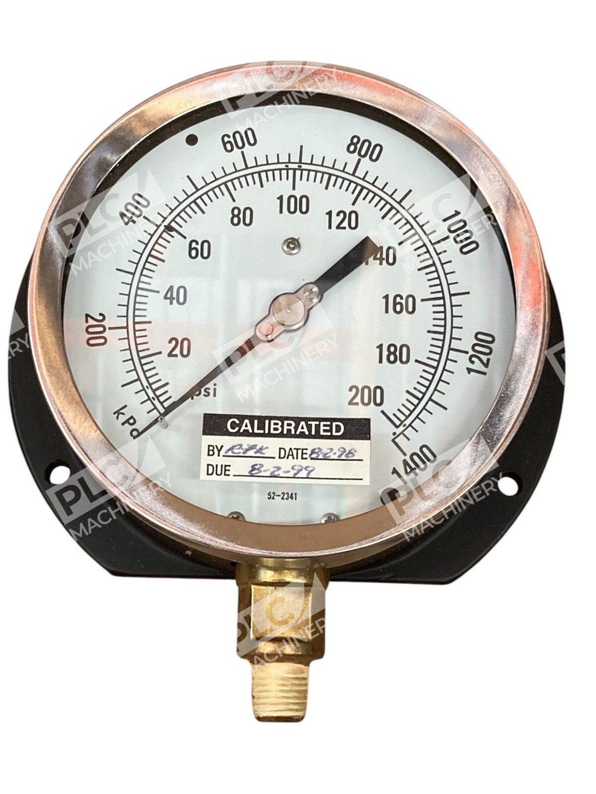 Trerice 0-200PSI/KPa 500XB 4.5" 1/4" NPT Pressure Gauge D001195 - Image 2