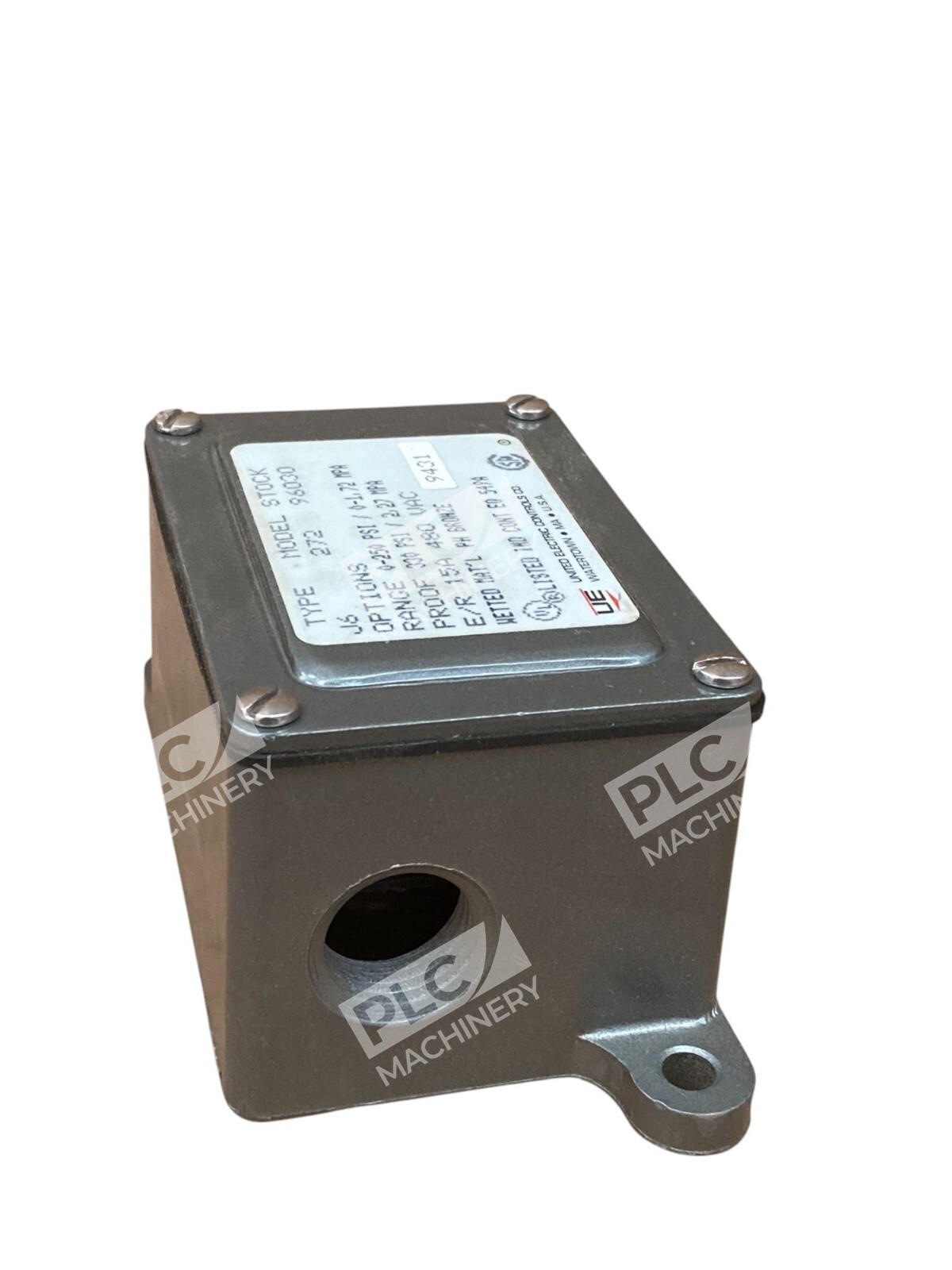United Electric UE 96030 0-250PSI 0-1.72MPA Pressure Switch J6-272 - Image 4