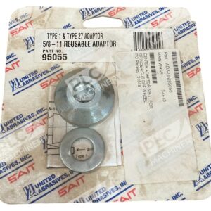 United Abrasives 95055 - United Abrasives SAIT 5/8-11 Reusable Type 1 & 27 Adaptor 95
