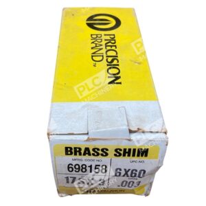Precision 698158 - Precision Brand 6X60 .003" Gage 17SX-3 Brass Shim 698158