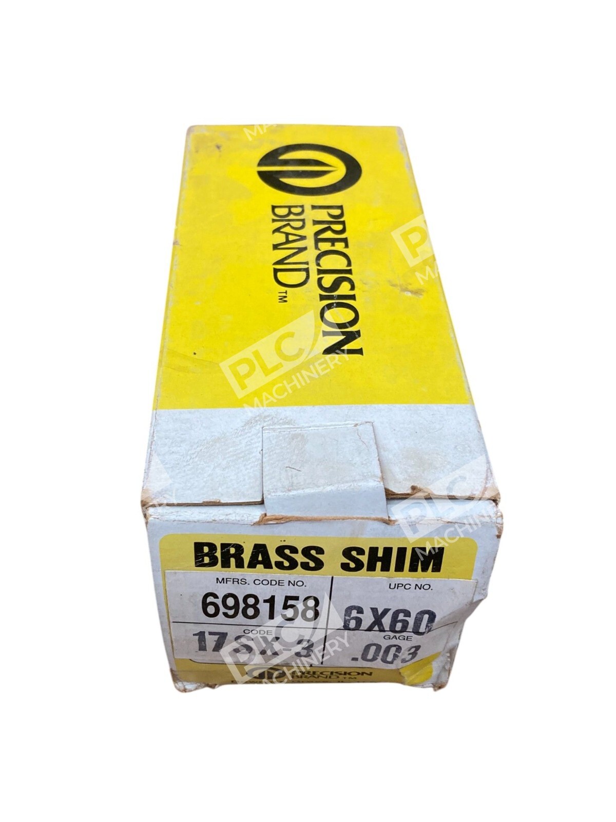 Precision 698158 - Precision Brand 6X60 .003" Gage 17SX-3 Brass Shim 698158