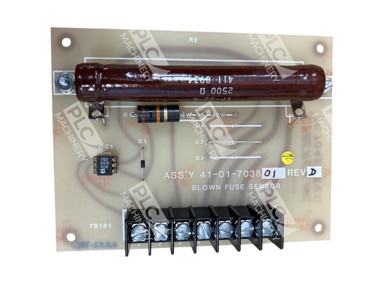 Cyberex PC7042 - Cyberex ABB 41-01-703801 Rev D Blown Fuse Sensor PC7042 Rev