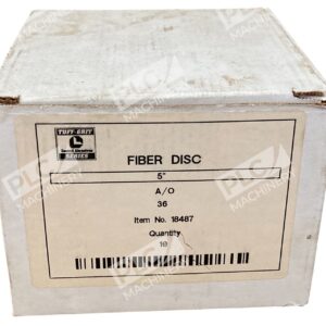 Tuff-Grit 18487 - Tuff-Grit Coated Abrasives 5" 36 A/O Fiber Disc 18487 (Box o