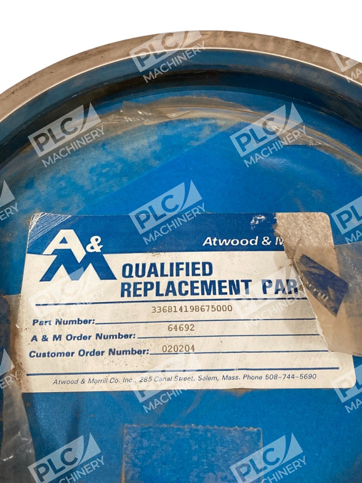 Atwood & Morrill A&M 33681419867NRV Seal Ring 336814198675000 - Image 3