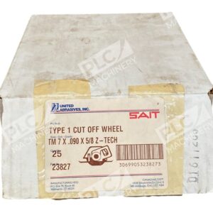 United Abrasives 23827 - United Abrasives SAIT TM7x0.090x5/8Z-Tech Type 1 Cut Off Whe