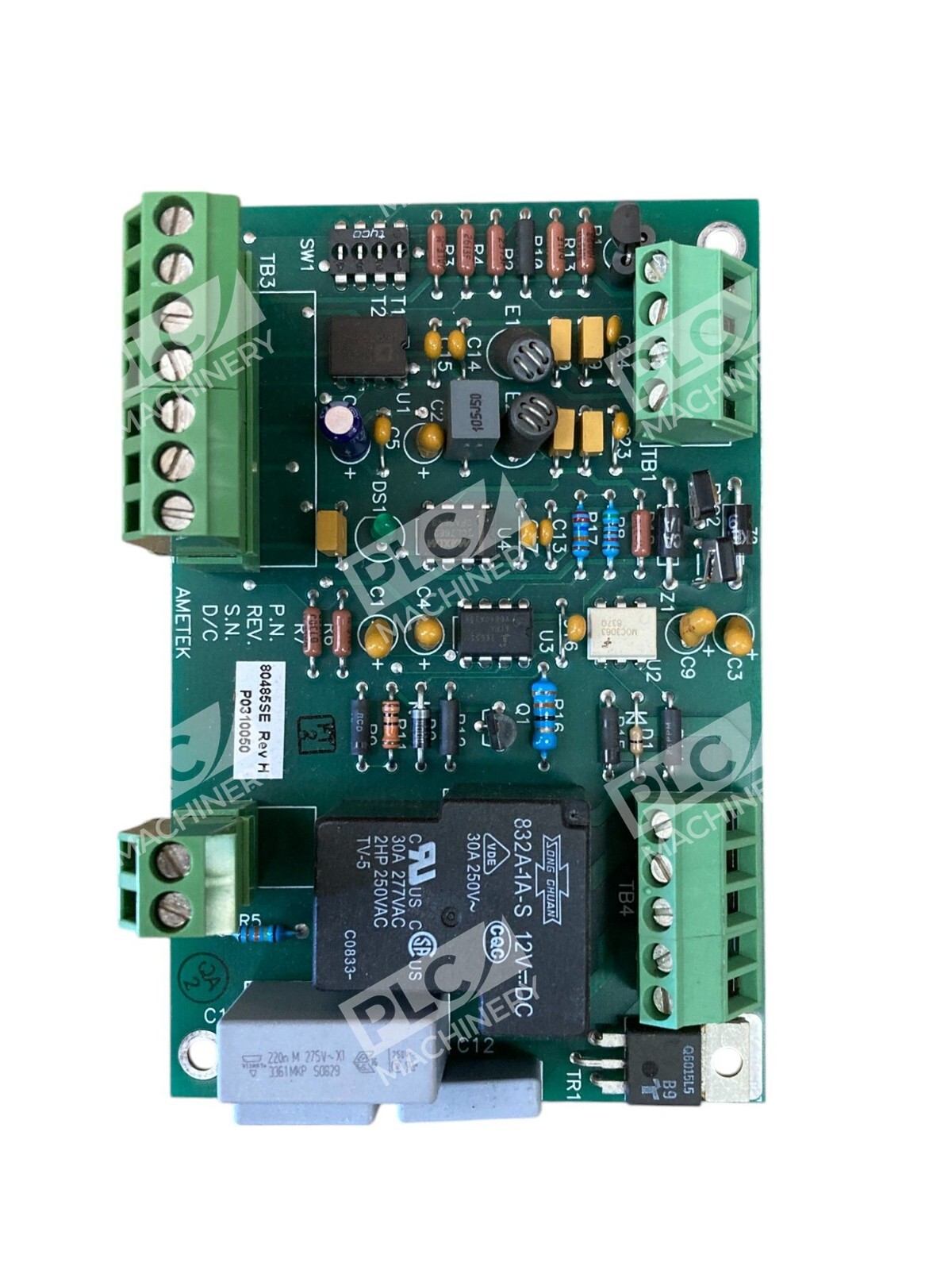 Ametek P0310050 D/C Oxygen Sensor Board 80485SE Rev H - Image 2