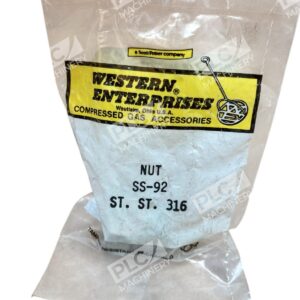 Western SS-92 - Western Enterprises Compressed Gas Accessories ST. ST. 316 N
