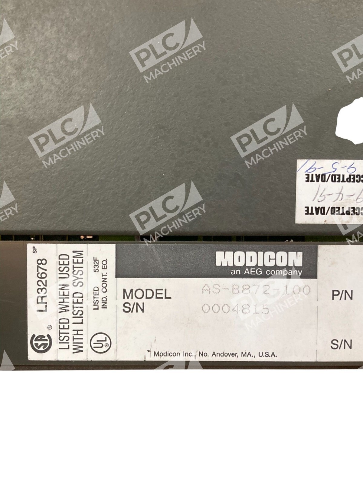 Modicon AEG Schneider B872-100 4-20MA Analog Current Output AS-B872-100 - Image 7
