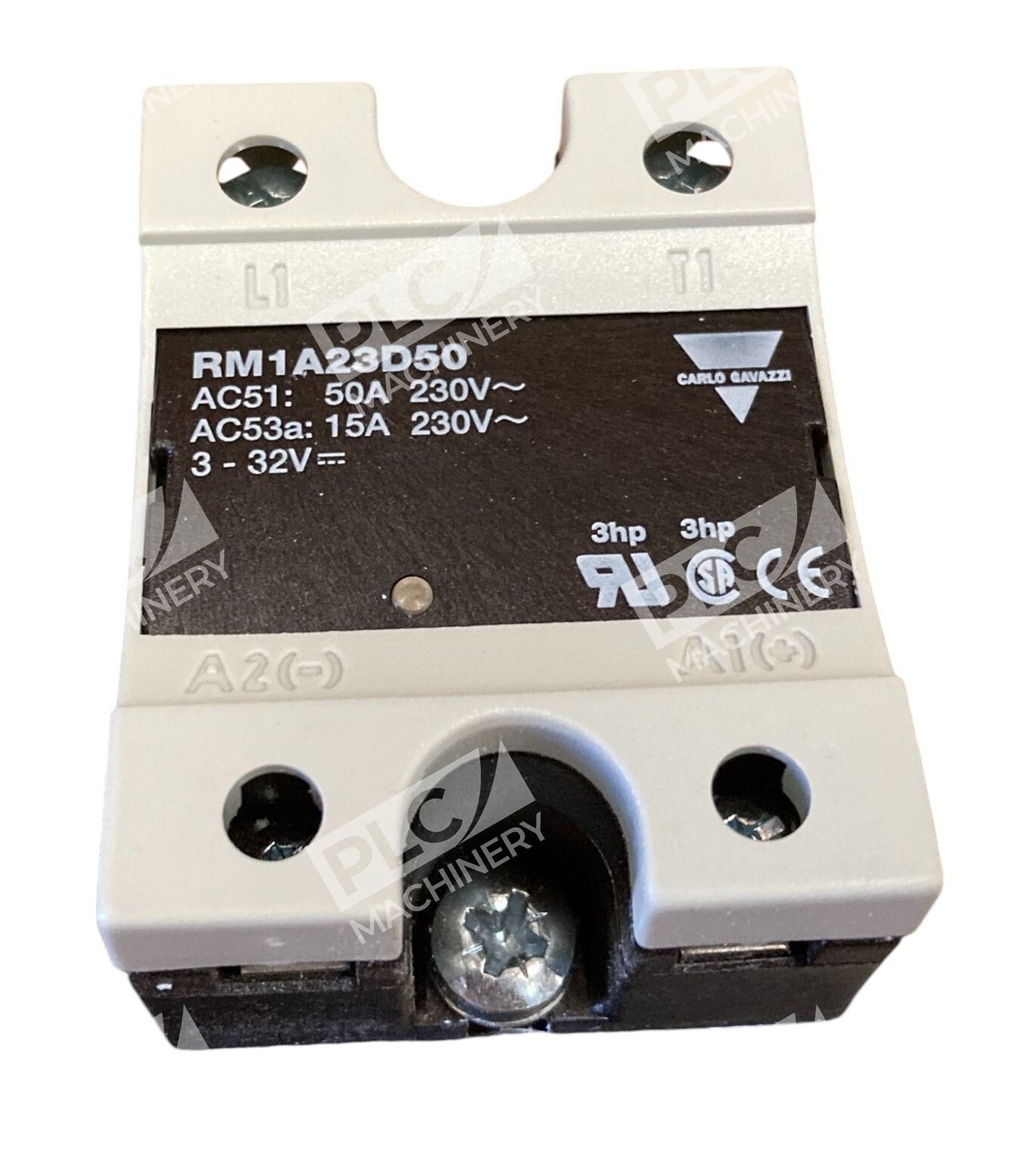 Carlo Gavazzi AC1 50A 230V AC53a 15A 230V 3-32V 3hp Solid State Relay RM1A23D50 - Image 5