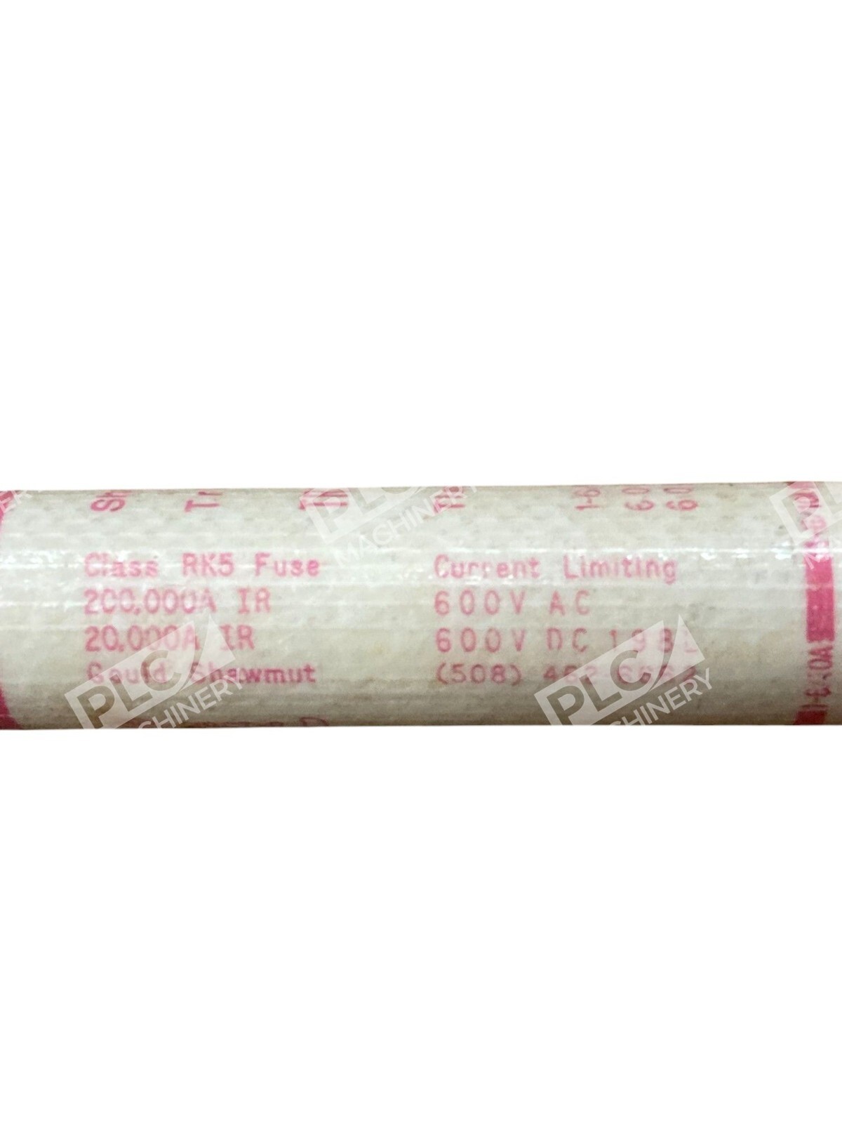 Gould Shawmut Tri-Onics 1-6/10A 600VAC 600VDC Fuse TRS1-6/10R - Image 4