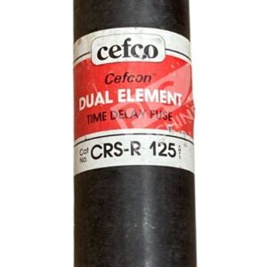 Cefco CRS-R125 - Cefco Cefcon Class RK-5 Dual Element 600V 125A Time Delay Fu
