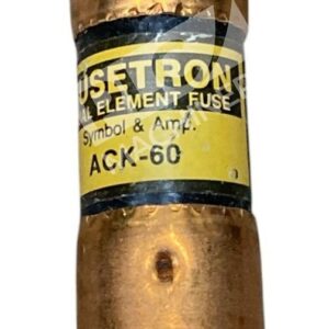 Bussmann ACK-60 - Bussmann 60A Fusetron Dual Element Fuse ACK-60