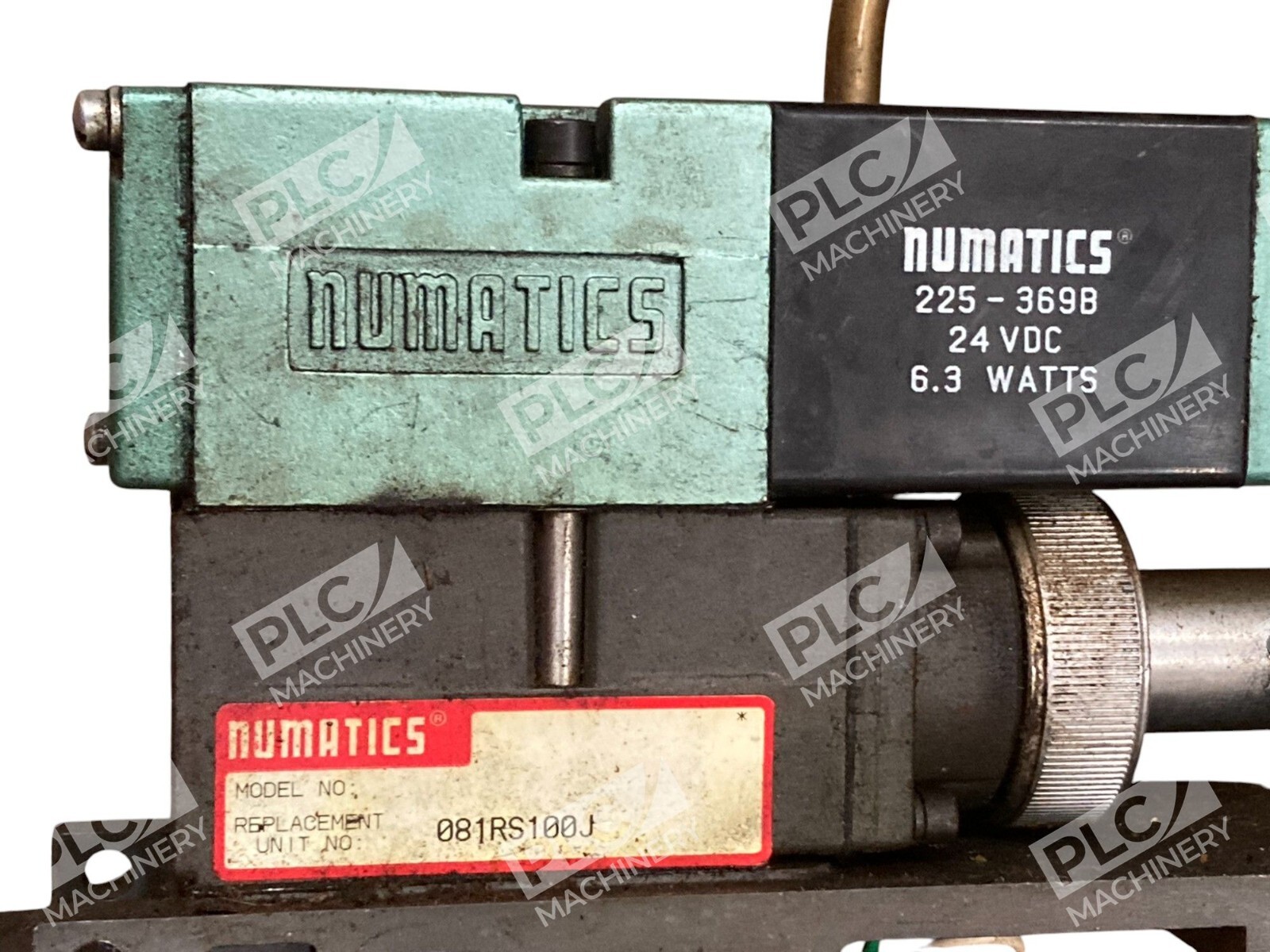 Numatics 225-369B Solenoid Valve Regulator Manifold Assembly 081RS100J - Image 3
