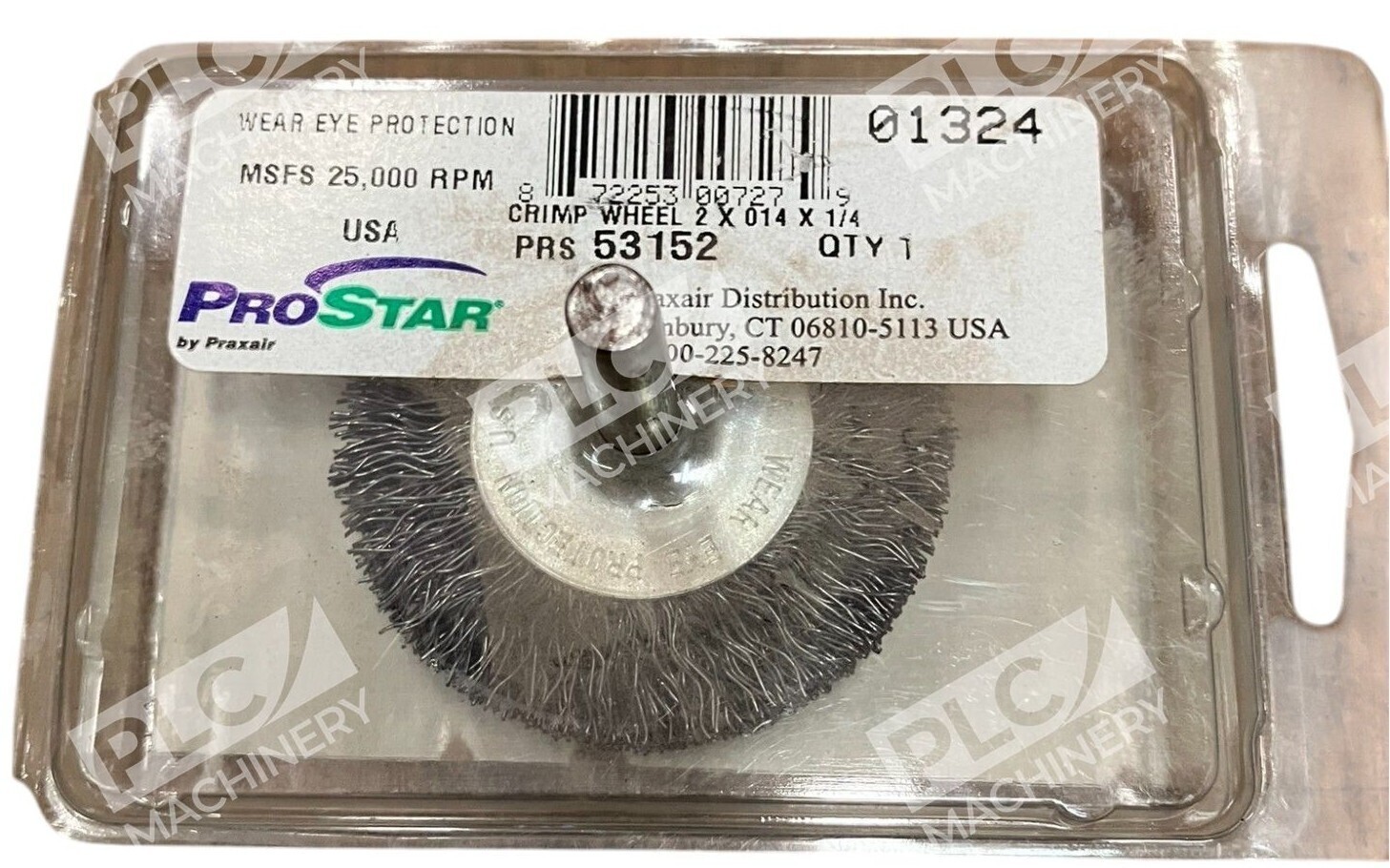 000RPM 01324 2x.014x1/4 Crimp Wheel ProStar