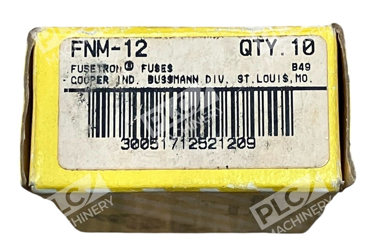 Cooper Bussmann 12A Fusetron Fuses FNM-12 (Box of 10) - Image 2
