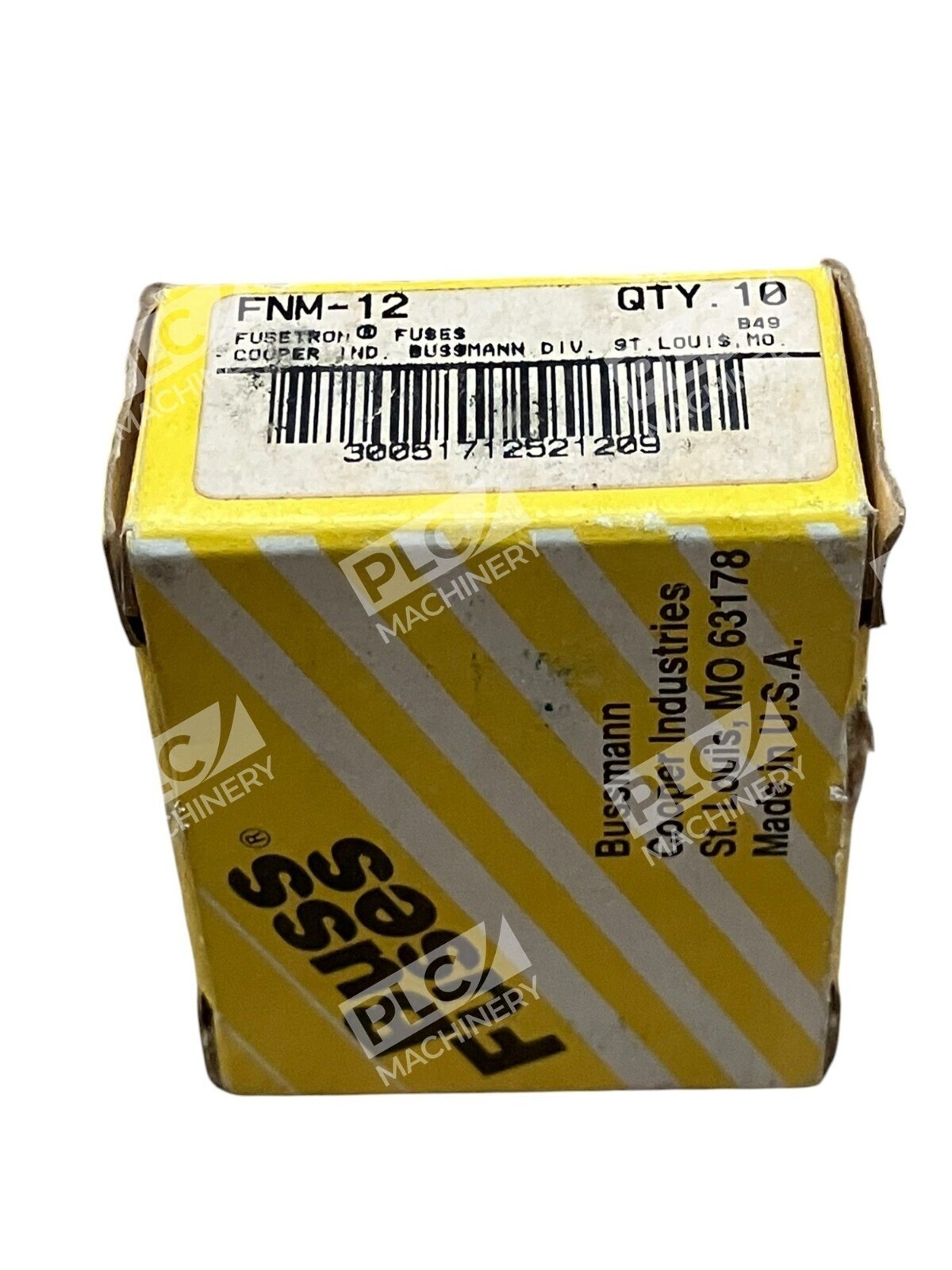 Cooper Bussmann 12A Fusetron Fuses FNM-12 (Box of 10) - Image 3