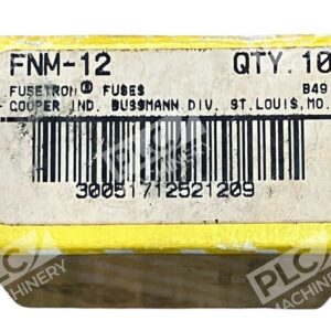 Cooper FNM-12 - Cooper Bussmann 12A Fusetron Fuses FNM-12 (Box of 10)