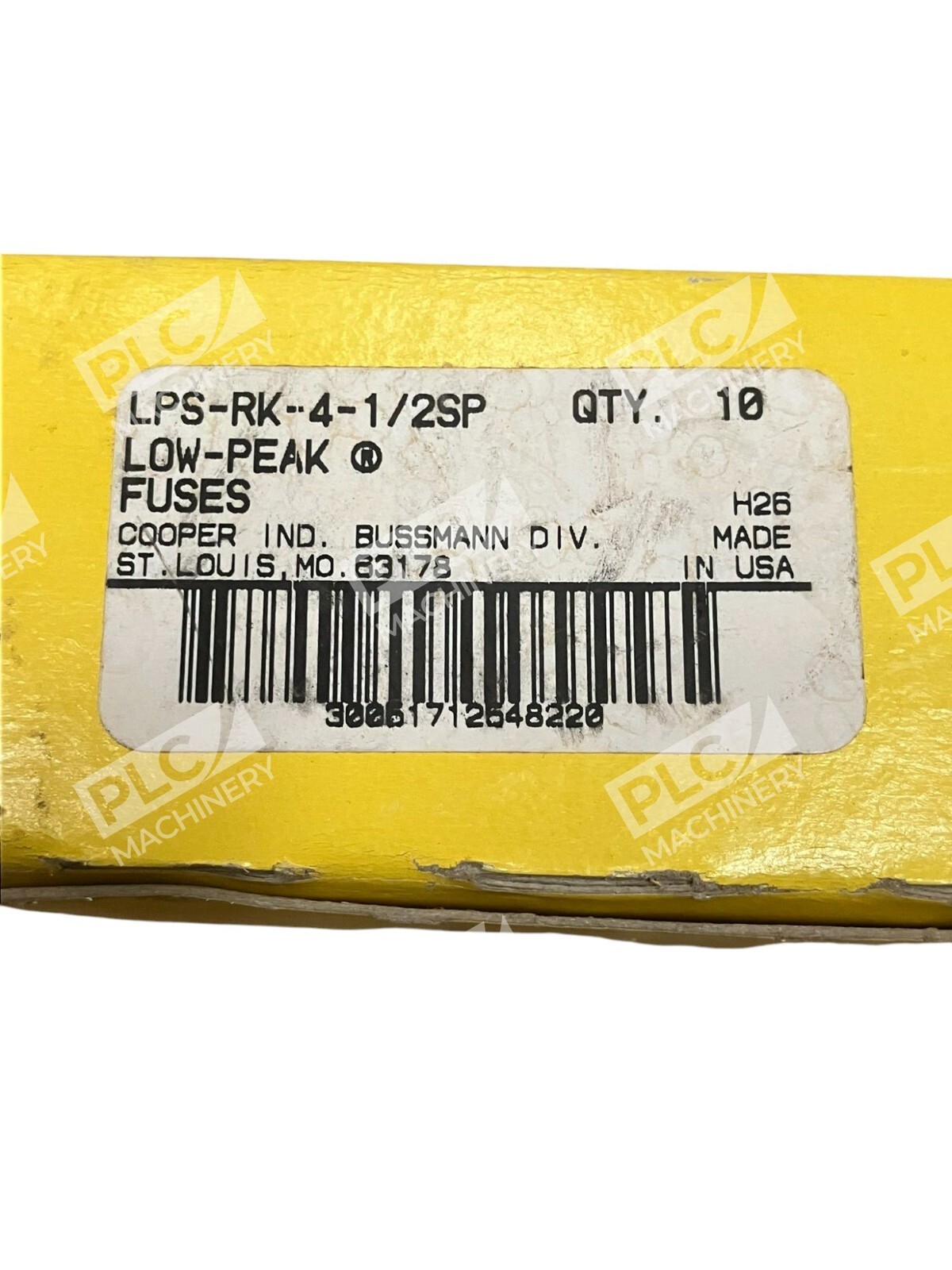 Cooper Bussmann Low-Peak 4.5A Fuses LPS-RK-4-1/2SP (Box of 10) - Image 3