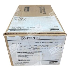Parker 107128 - Parker Handwheel 206688 W/ Hand Valve 107128