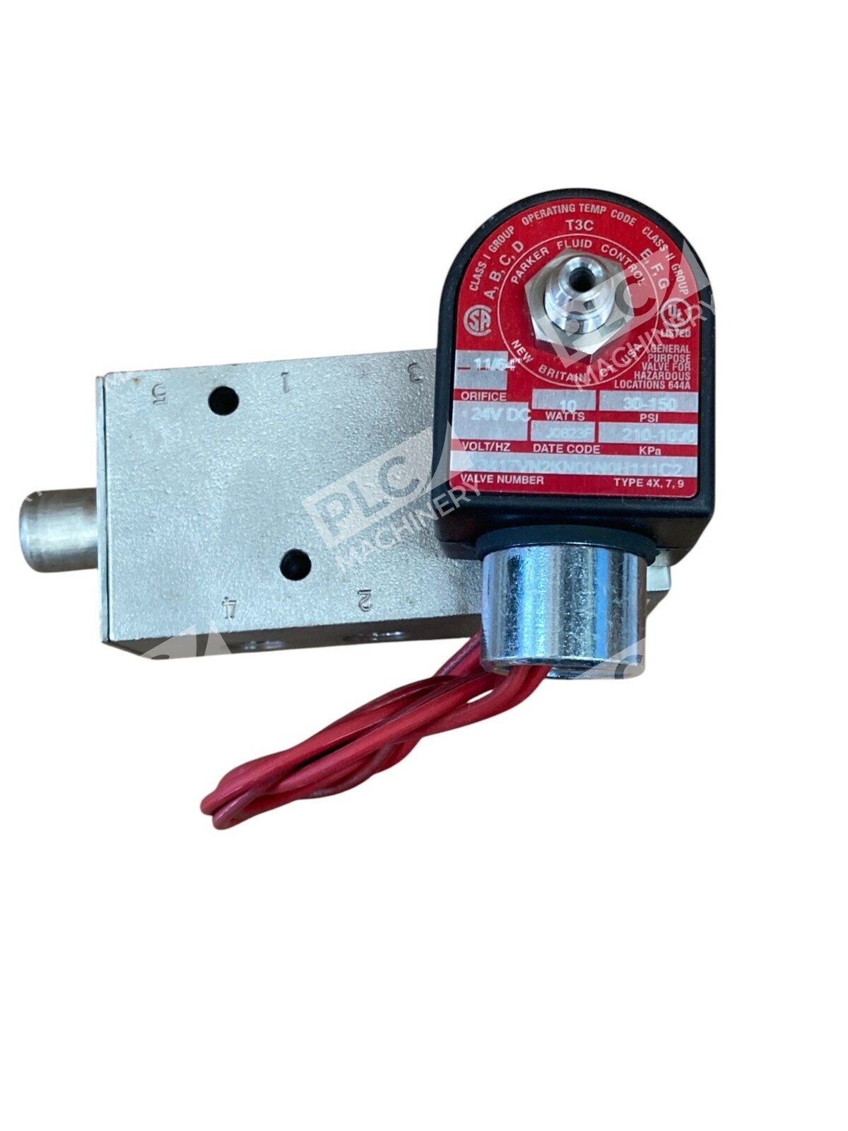 Parker Fluid Control 24VDC 4-Way Solenoid Valve 73417VN2KN00N0H111C2 - Image 5
