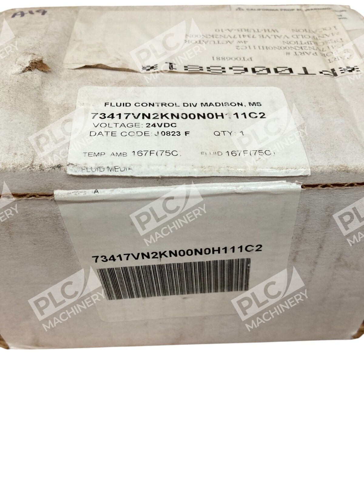 Parker Fluid Control 24VDC 4-Way Solenoid Valve 73417VN2KN00N0H111C2 - Image 3