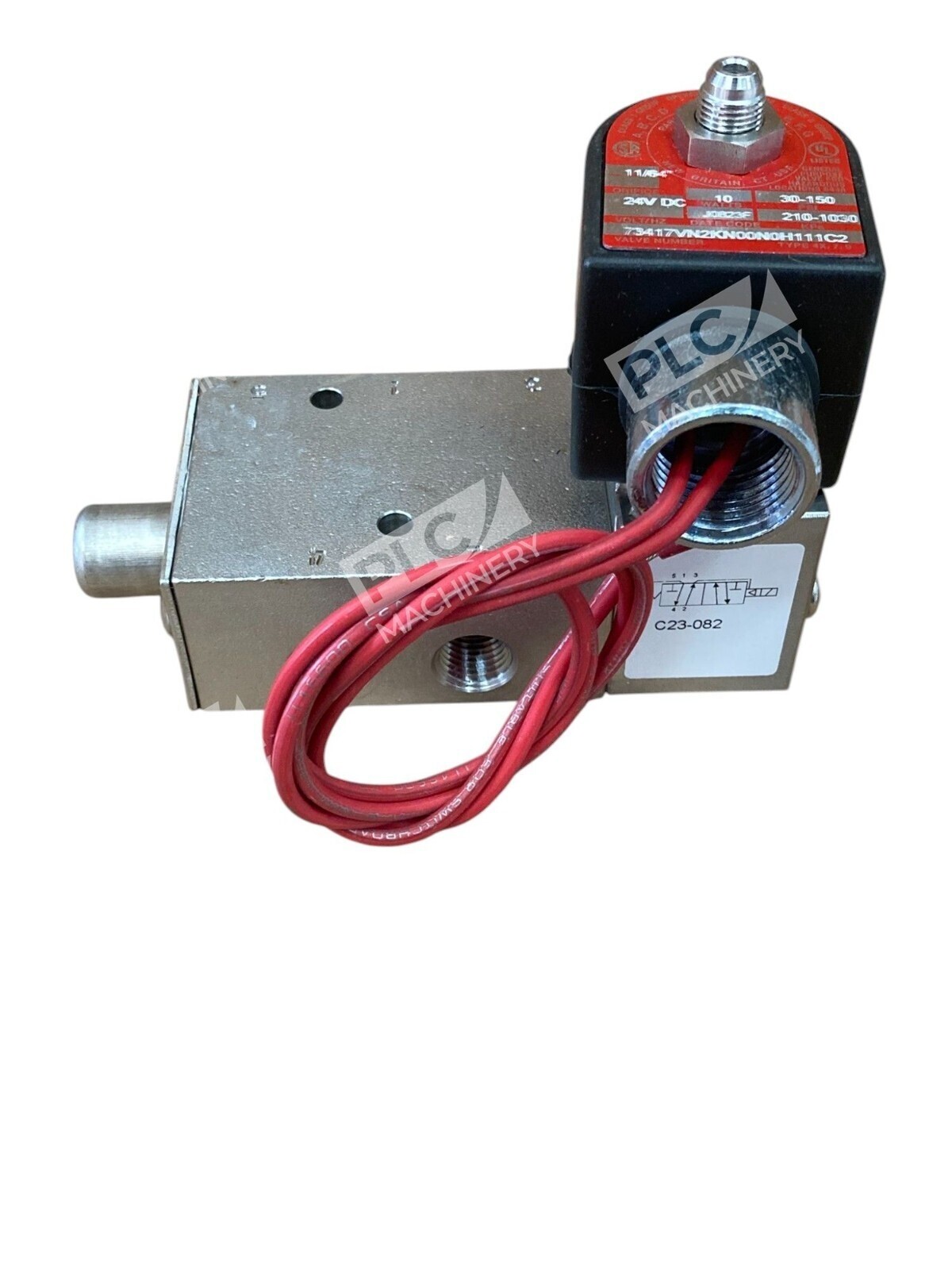 Parker Fluid Control 24VDC 4-Way Solenoid Valve 73417VN2KN00N0H111C2 - Image 4