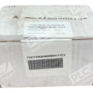 Parker 73417VN2KN00N0H111C2 - Parker Fluid Control 24VDC 4-Way Solenoid Valve 73417VN2KN00