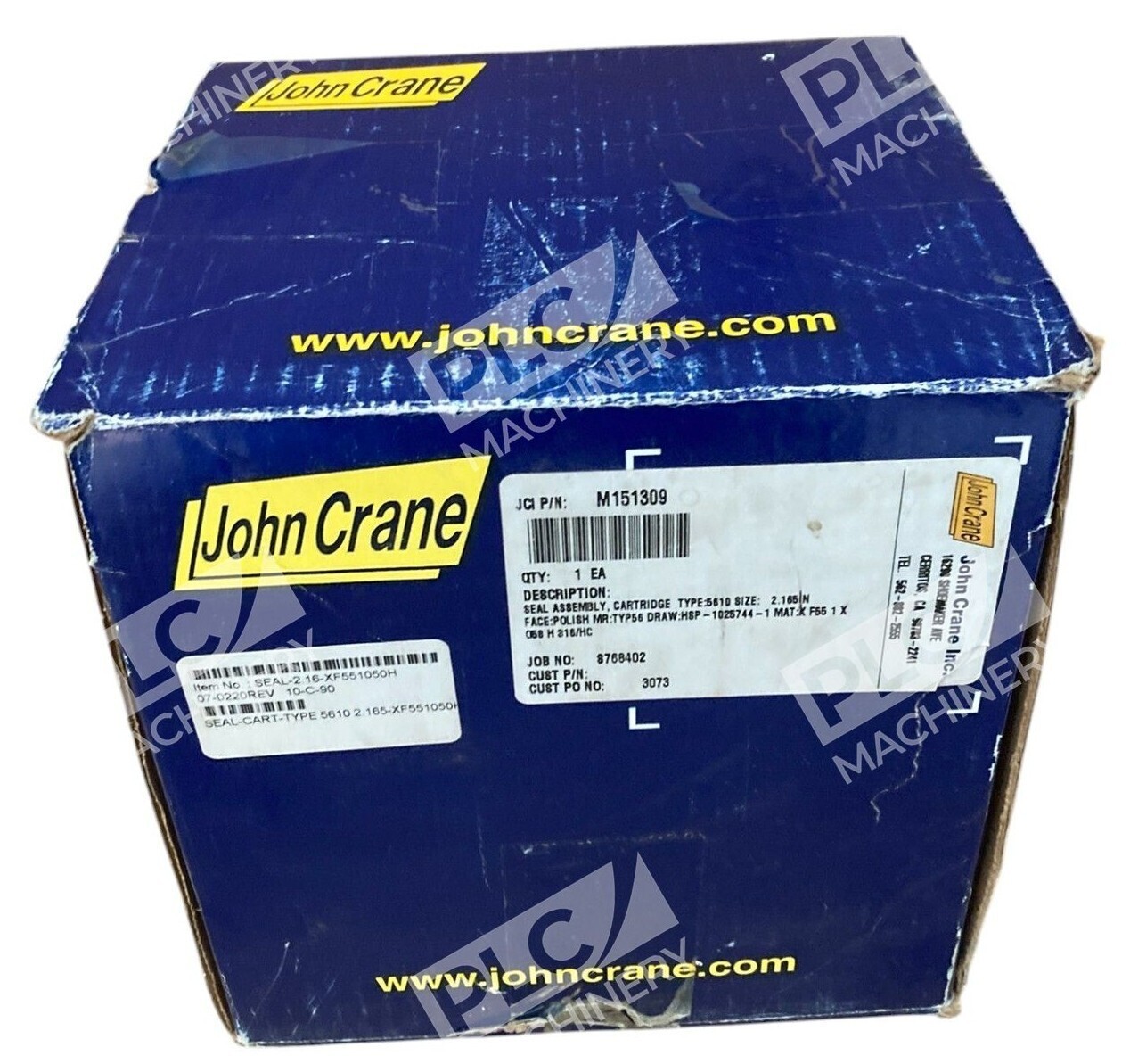 John Crane Inc 5610 2.165" Cartridge Seal Assembly M151309 - Image 2