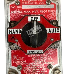 Appleton EFD175-102 - Appleton Electric 600 VAC Max Heavy Pilot Duty Type SSA Swit