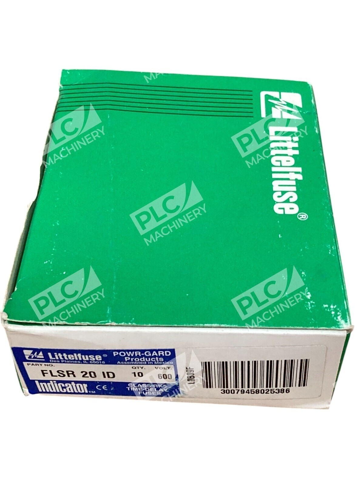 Littelfuse FLSR 20 ID 600V 20A Powr-Gard Fuse FLSR-20-ID (Box of 3) - Image 2
