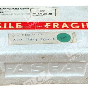 ABB RXMM 1 RK 214 003-AD - ABB Asea RXMM1 RK214003-AD Auxiliary Relay RXMM 1 RK 214 003