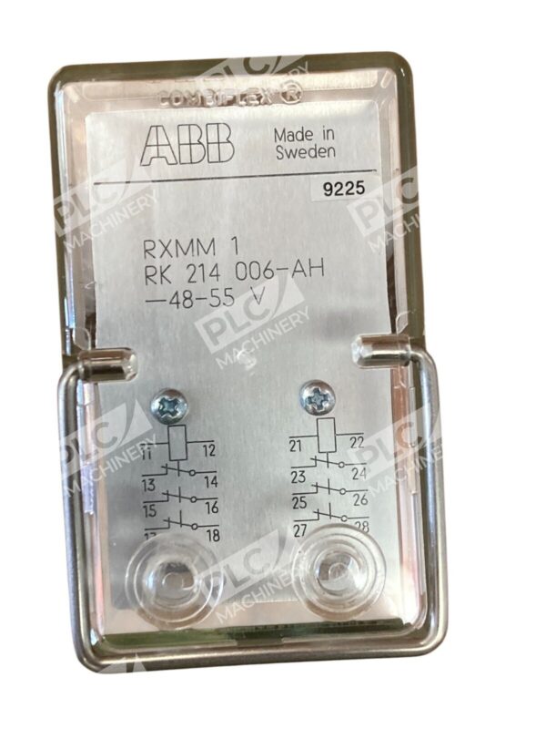 ABB RXMM1 RK214006-AH Auxiliary Relay | New