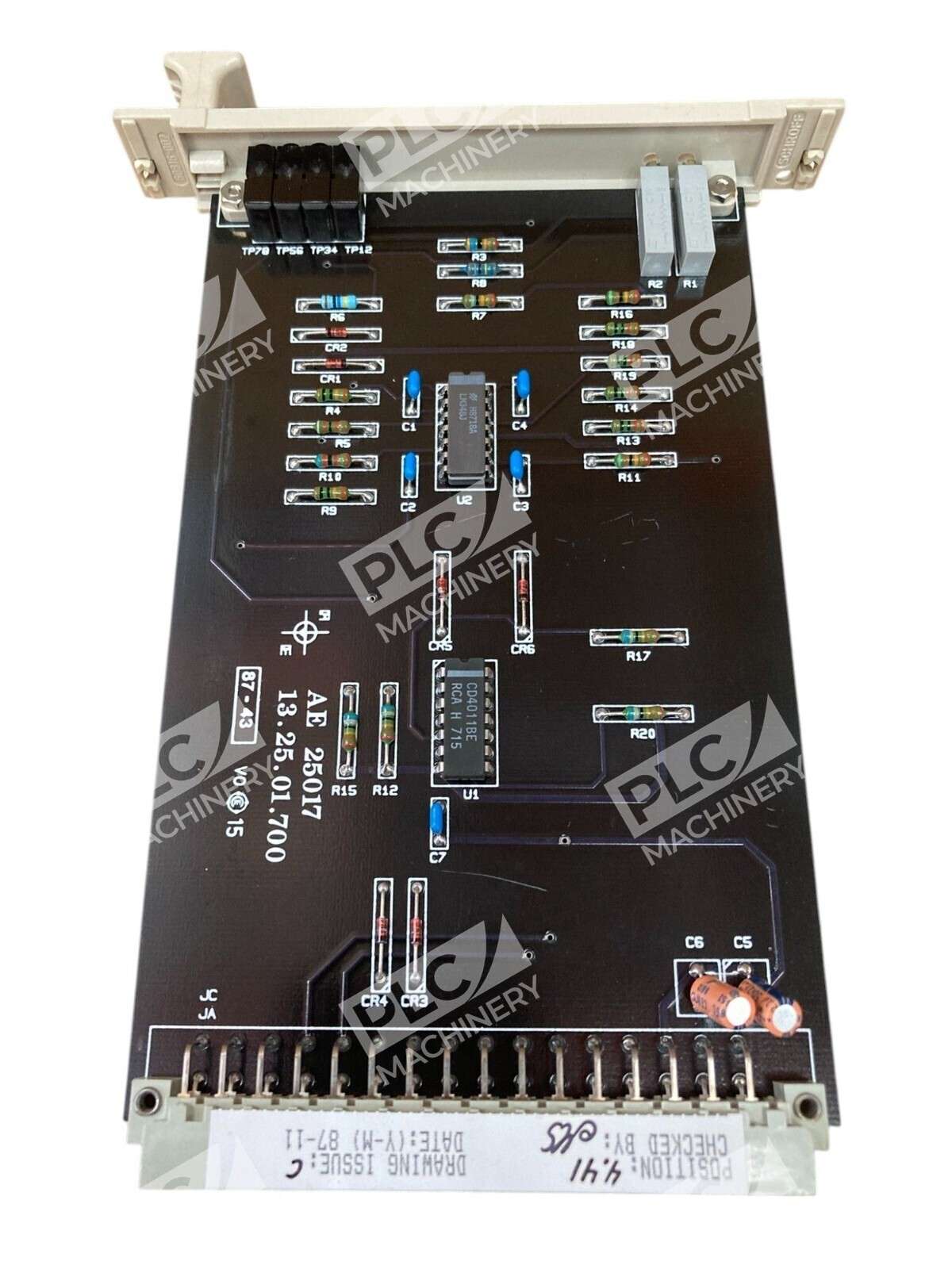 ABB 720084-1 AE 25017 13.25.01.700 Turbine Controller Card Module 720084 - Image 4