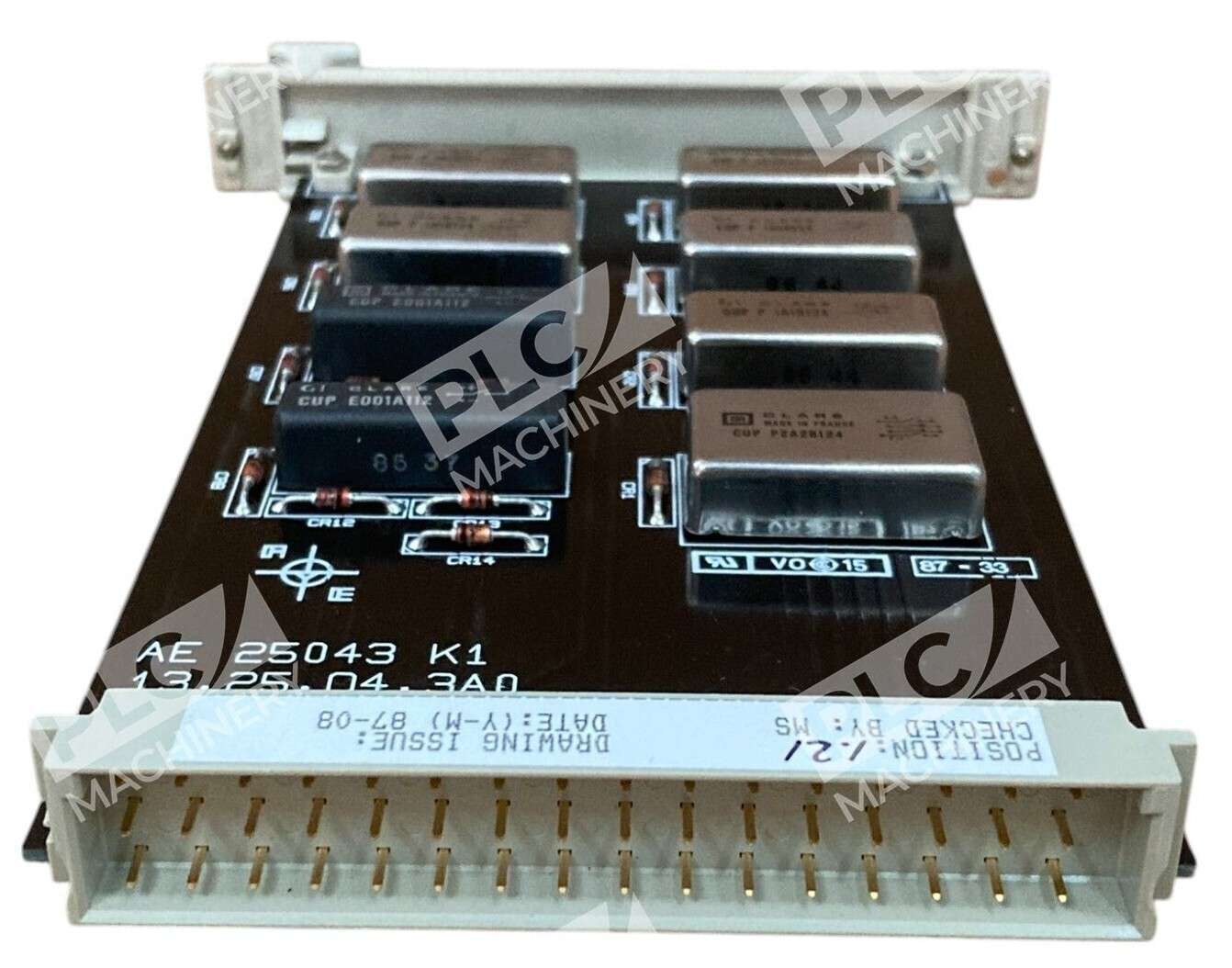 ABB Stal AE 25043 K1 13.25.04.3A0 Reed Relay Card 15V Module 265219-1 - Image 5