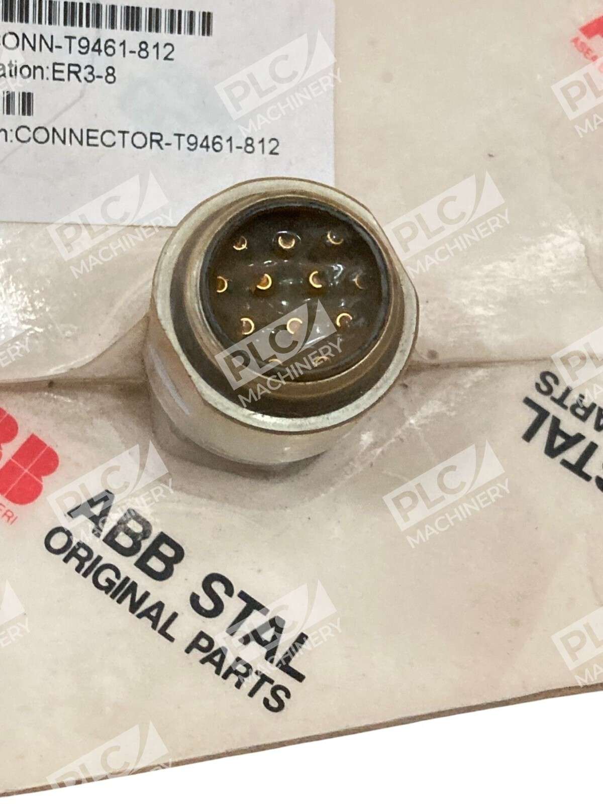ABB Stal 243069-B TF2163/SG13292 12 Pin Connector T9461-812 - Image 6