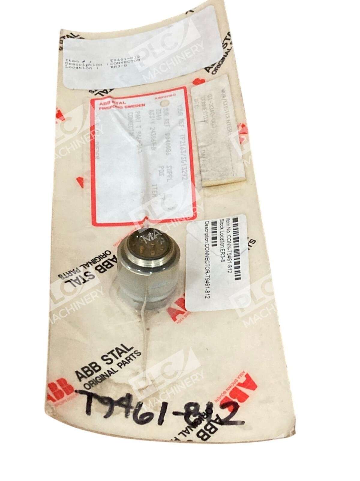 ABB T9461-812 - ABB Stal 243069-B TF2163/SG13292 12 Pin Connector T9461-812
