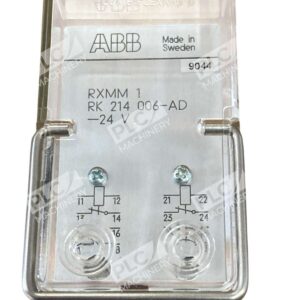 ABB RXMM1RK214006-AD - ABB RXMM 1 RK 214 006-AD 24V Relay RXMM1RK214006-AD