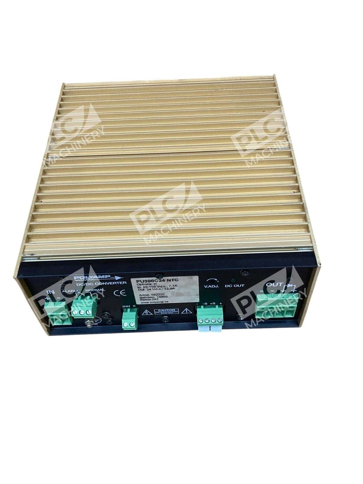 Polyamp Option H 7.7A In 12.5A Out DC/DC Converter PU300C24 NTC - Image 3