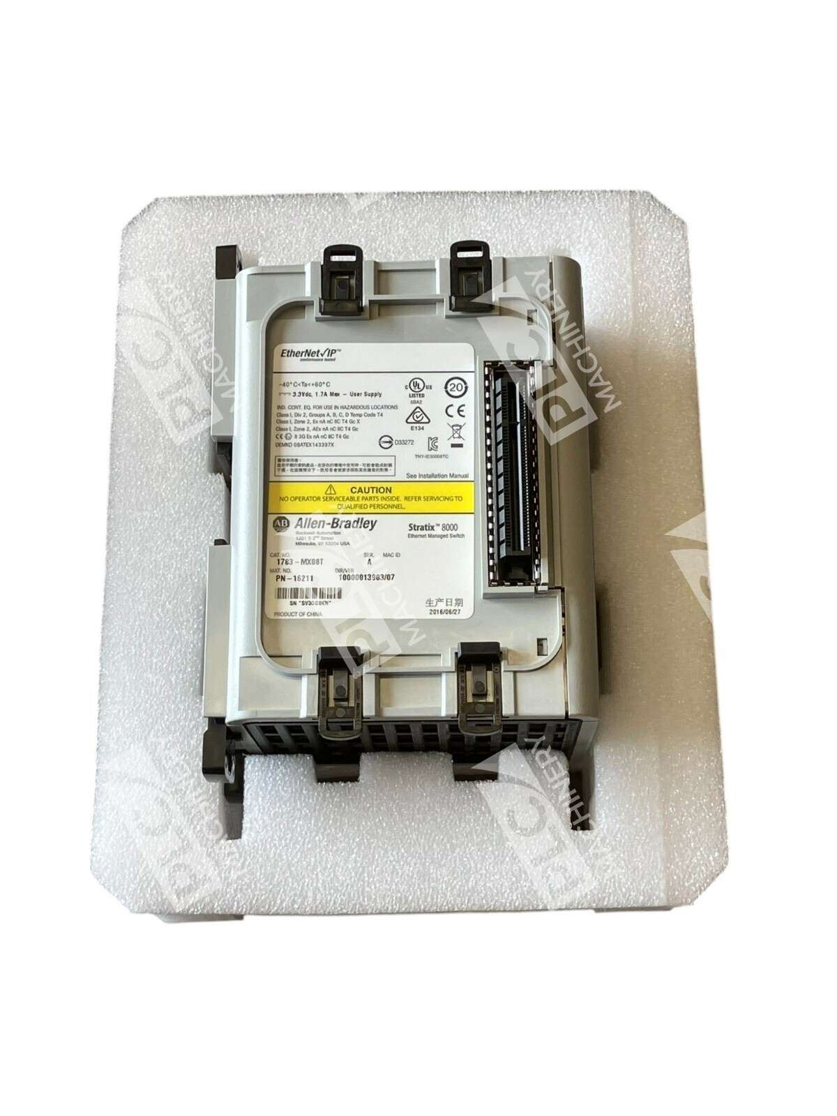 Allen Bradley 1783-MX08T - Allen Bradley AB EtherNet IP 16211 Ethernet Managed Port Swi